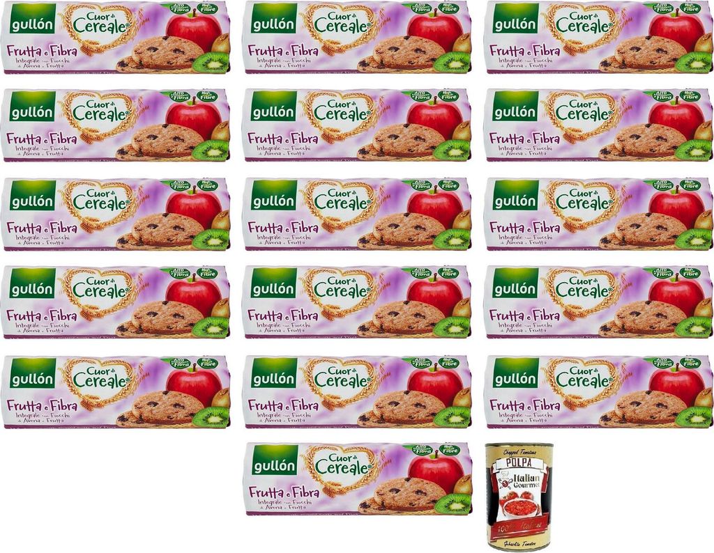16x Gullón Cuor di Cereale Frutta Kekse,Vollkornkekse Produktbild 