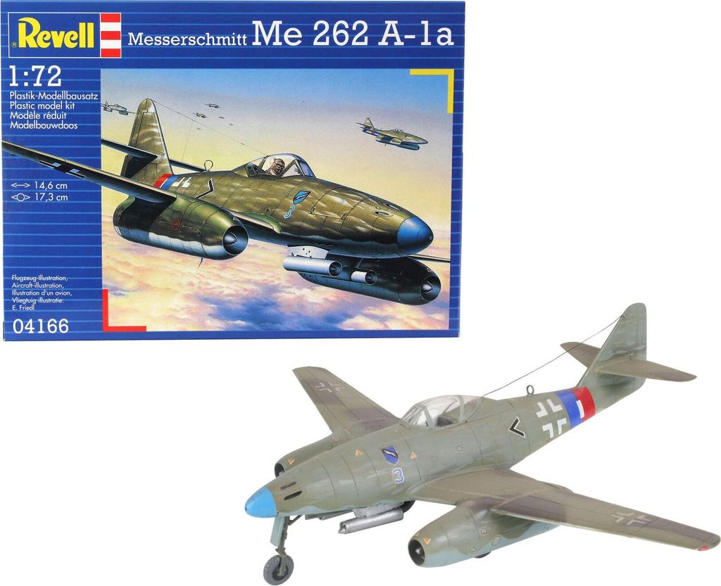 Revell Messerschmitt Me 262 A1a 1:72 Produktbild 