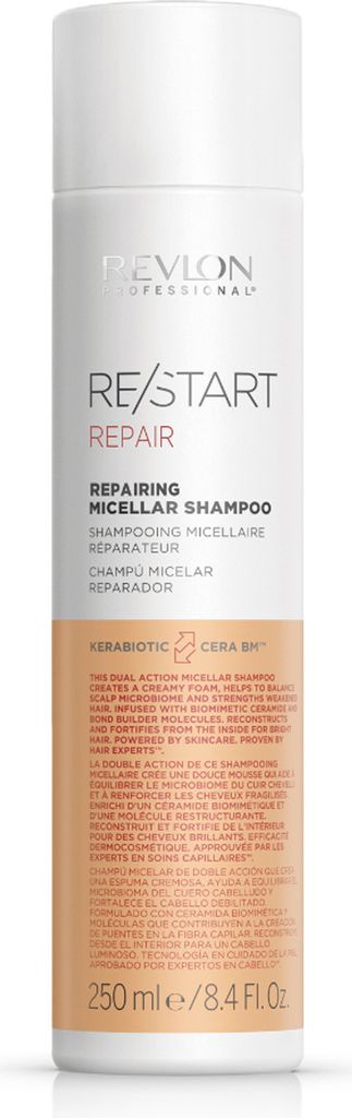 Revlon Re-Start Recovery Restorative Micellar Shampoo 250ml