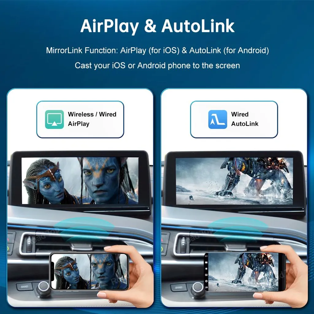 Interface CarPlay NBT sans fil avec menu d'aide multilingue - 4