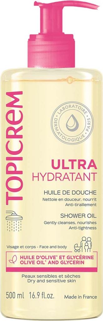 Topicrem Ultra-Hydratant Duschöl Shower Oil 500 ml
