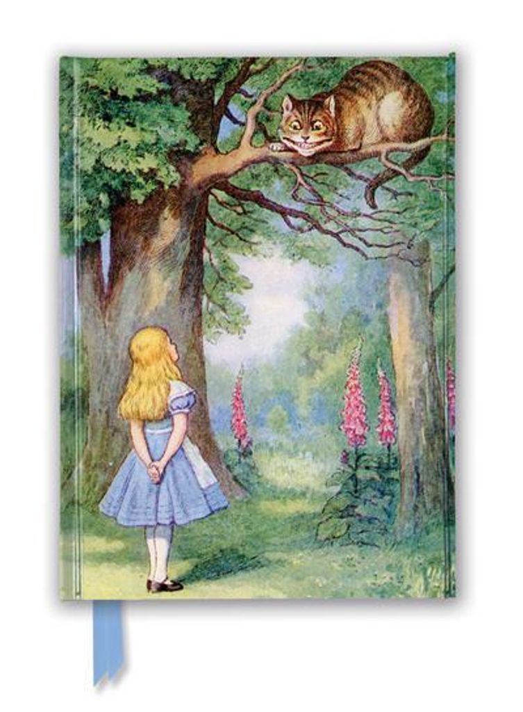 John Tenniel: Alice and the Cheshire Cat (Foiled Journal) Image du produit 