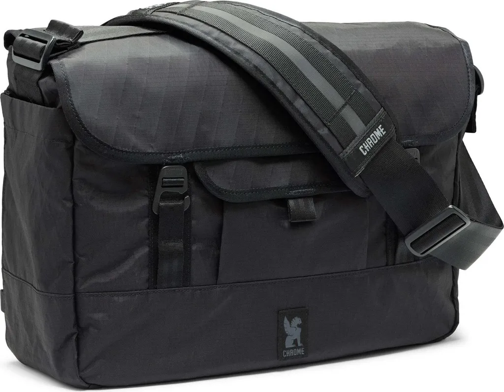 Chrome Midtown Messenger Bag Black 34 L - Sac bandoulière vélo robuste