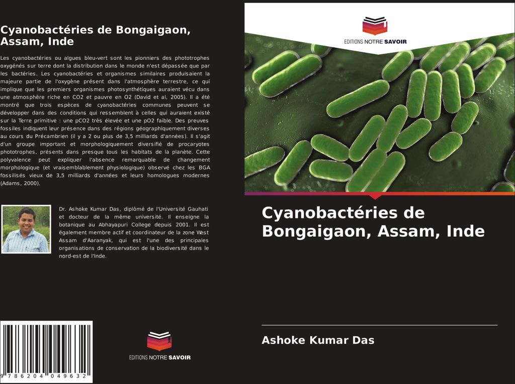 Cyanobactéries de Bongaigaon, Assam, Inde