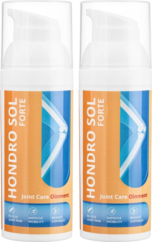 2x HONDRO SOL - Unguento forte per dolori ossei, articolari Immagine del prodotto 