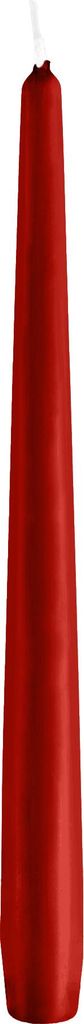 Spitzkerzen Weihnachtsrot Erdbeere 290 x Ø 23 mm, 12 Stück