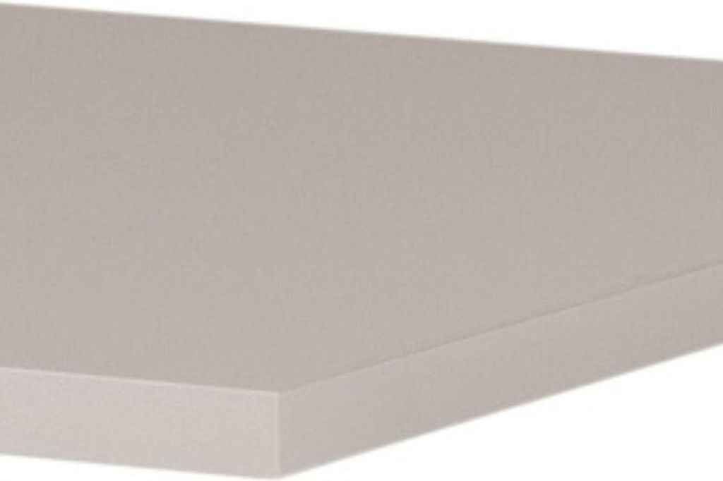 RODAN | Waschtischplatte - 160,6x46x1,6 cm - Beige - Hochwertige Laminatplatte - Wasserfest - Für Waschbecken