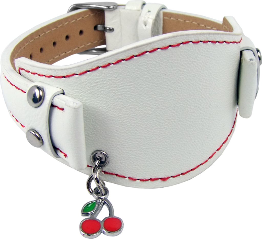 s.Oliver Unterlageband | Uhrenarmband 16mm | Leder weiß SO-2382-LQ