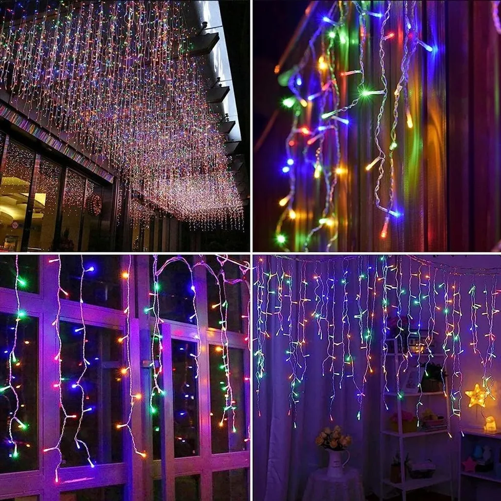 Solution Éclairage Grand Format Rideau LED 54m 1000 LED Multicolore - 4