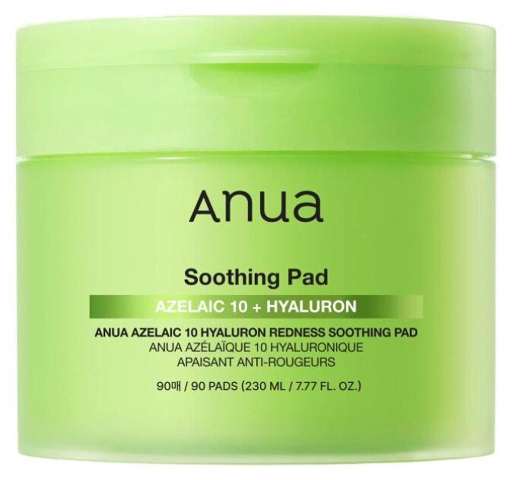 Anua Azelaic 10 Hyaluron Redness Soothing Pad Produktbild 