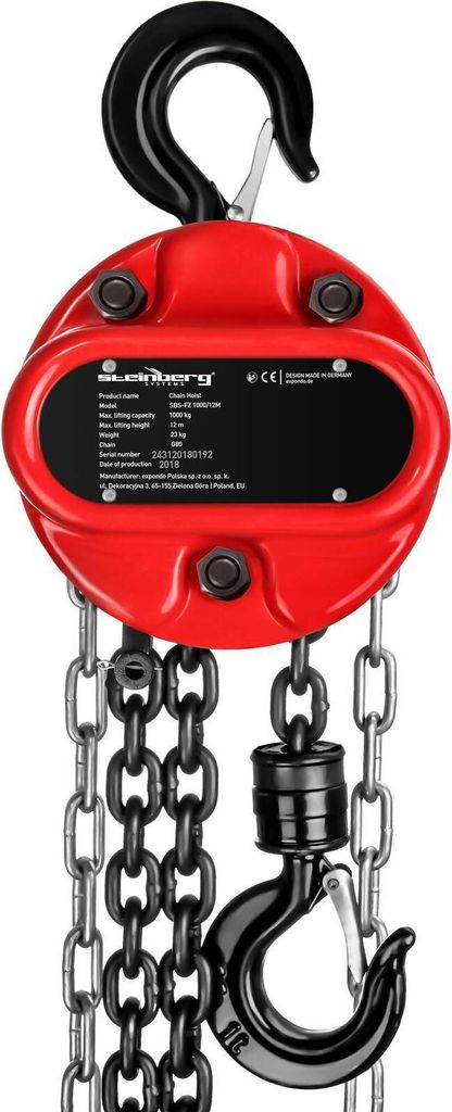 Expondo Steinberg Systems Kettenzug - 1.000 kg - 12 m