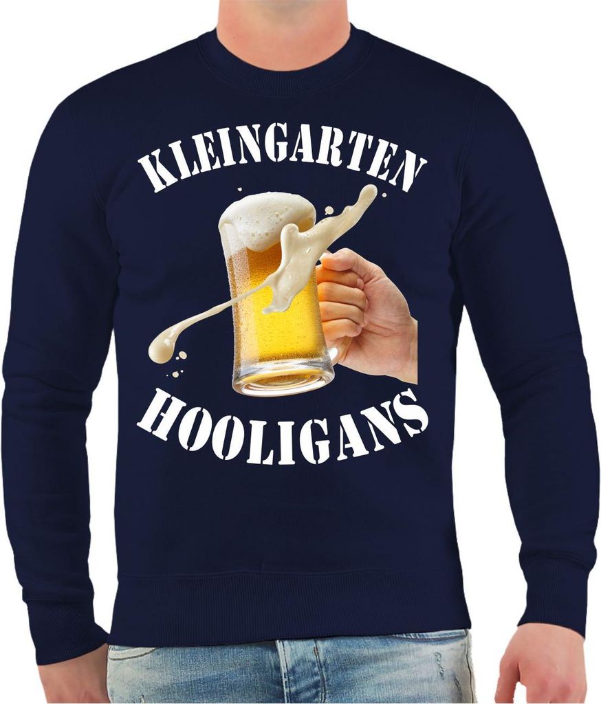 Herren Sweatshirt Kleingarten Hooligans