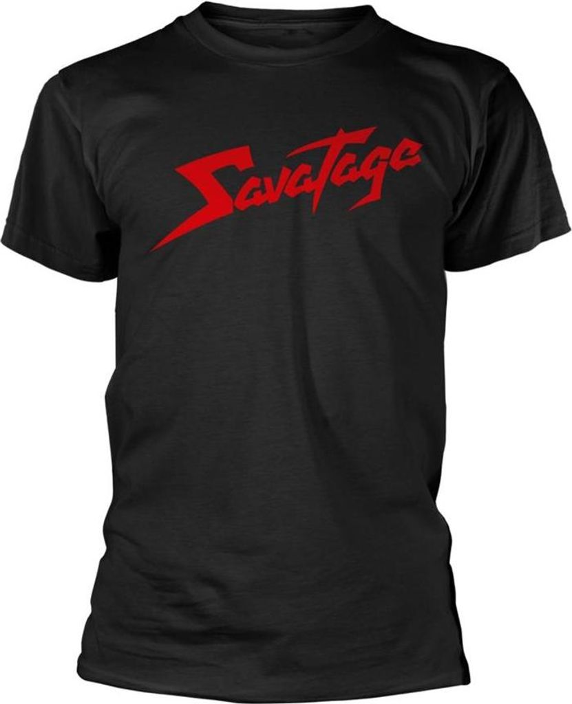 Savatage - T-shirt homme/femme unie PH1352 (L) (Noir/Rouge) Image du produit 