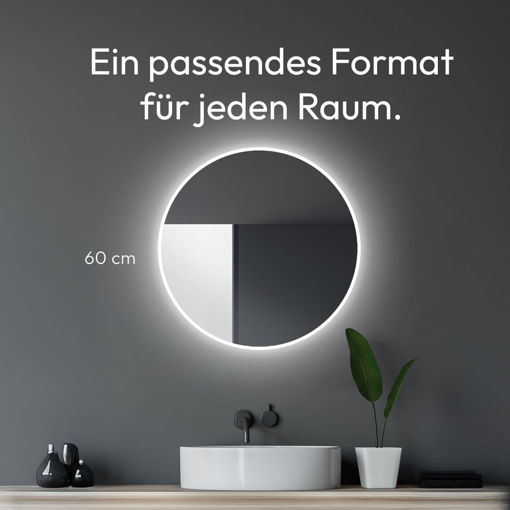 Specchio da bagno con illuminazione TALOS LED specchio da Immagine del prodotto 