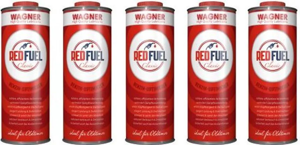 Évitez le Cliquetis Moteur : Wagner Red Fuel Classic 1L Pack de 5 Unités