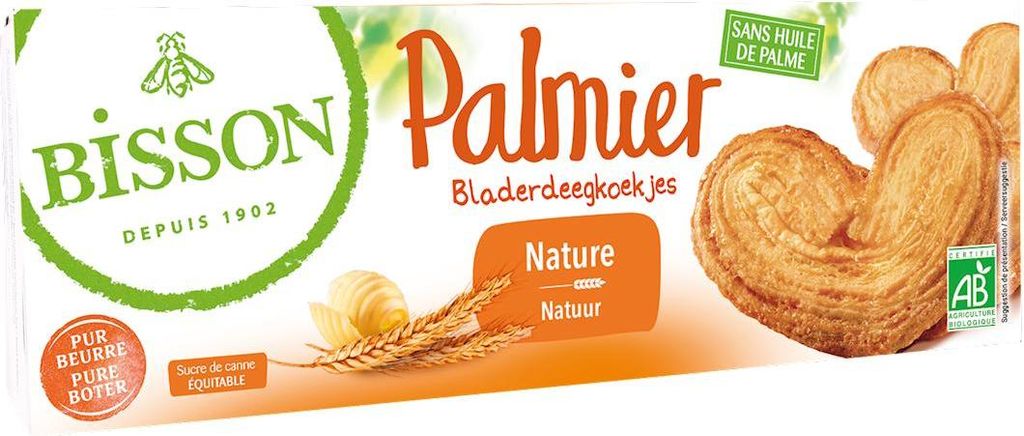 -Butter-Palmier-Gebäck 100 g – BISSON