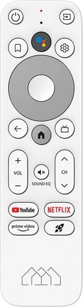 Homatics Box Fernbedienung weiß (für Homatics Box Q, Box R, Dongle Q, Dongle R, Bluetooth RCU)