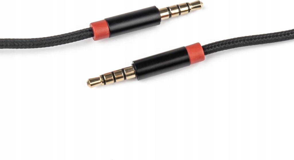 AMiO MOCNY KABEL AUX MINI JACK 3,5MM OPLOT 100CM Zdjęcie produktu 