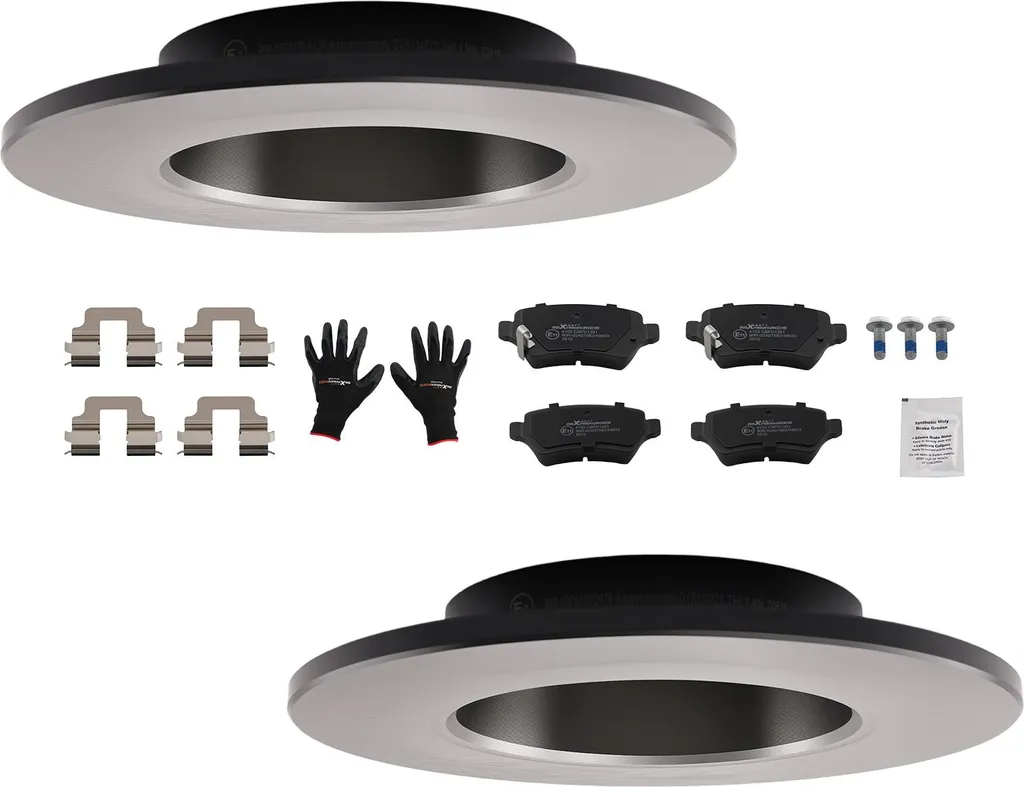 Pack freinage arrière Opel Astra H Meriva A disques 264 mm 4 trous
