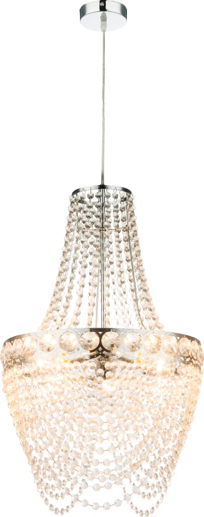 Globo Lighting|Luster Metall verchromt, 3x E27 Produktbild 