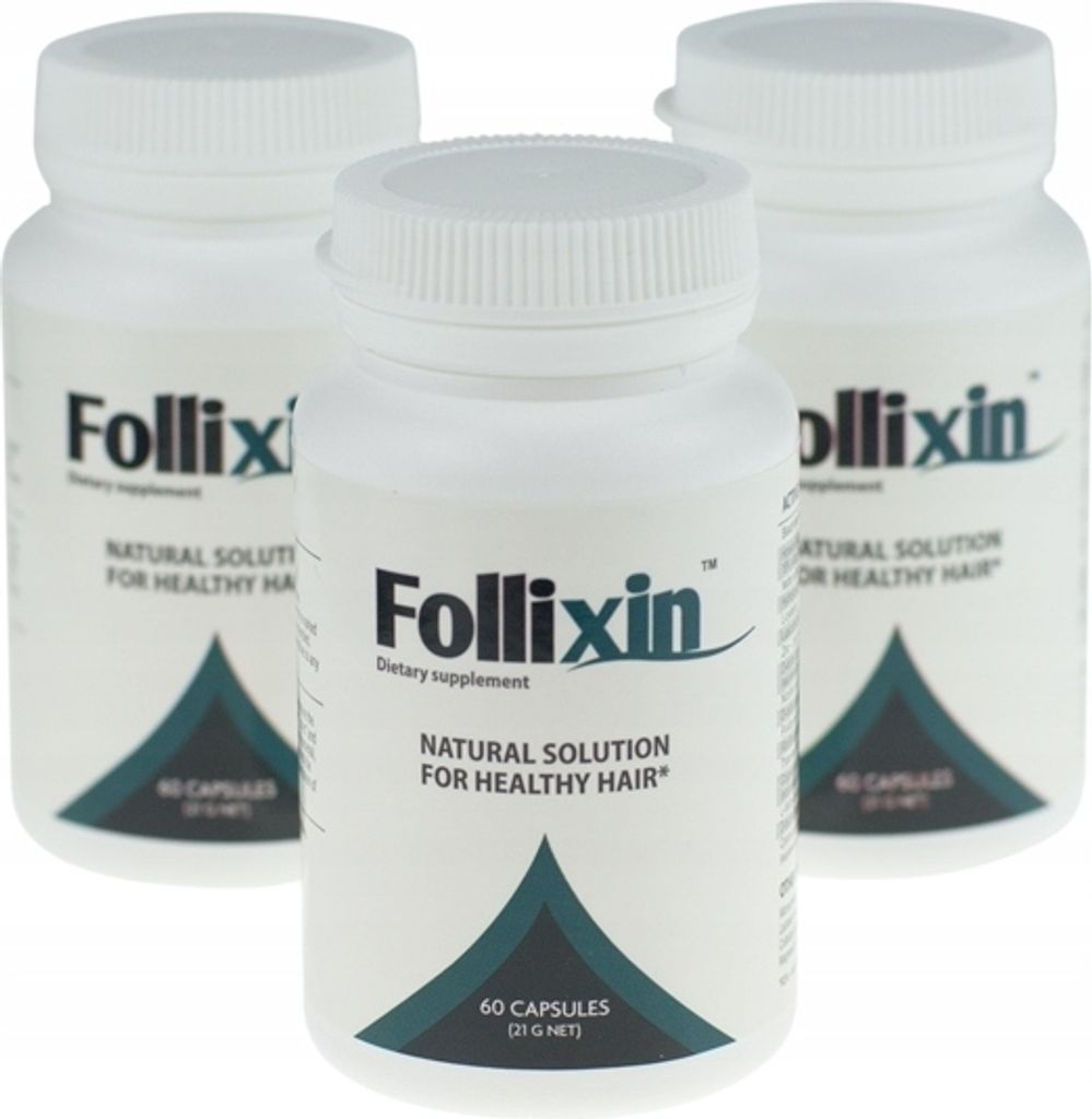 3x Follixin Nahrungsergänzungsmittel 30 k