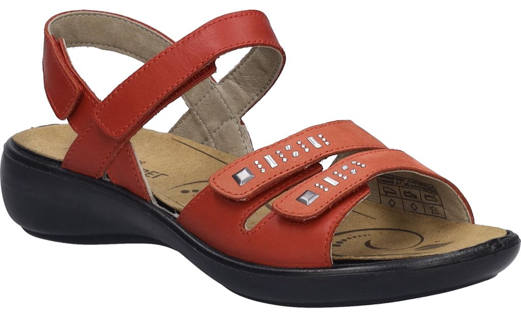 JOSEF SEIBEL Ibiza 86 | Sandales pour Femmes | rouge Image du produit 