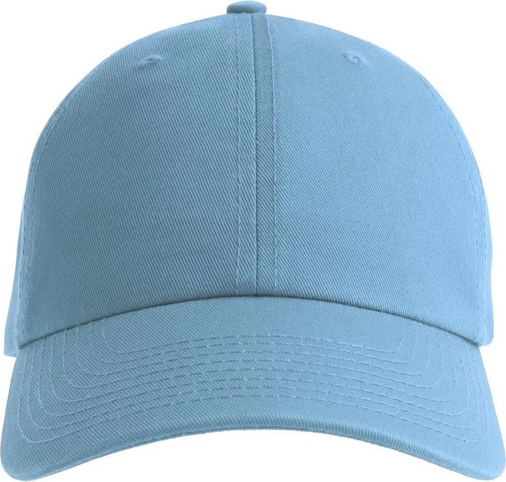 Atlantis Fraser AB528 Columbia Blue: Cappellino Dad Hat in Cotone Bio