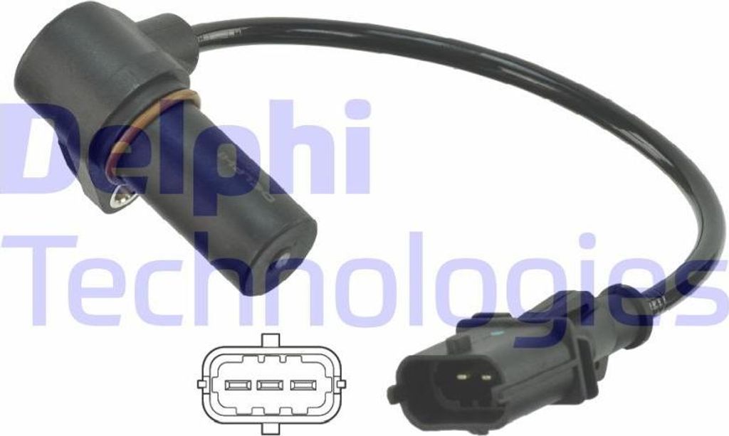 DELPHI SS11081 Impulsgeber, Kurbelwelle OE 6235607 kompatibel mit Astra G, Astra H