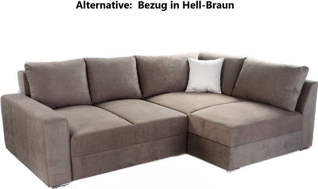 ECKSOFA-DAUERSCHLÄFER 260/181/88 cm Boxspring Federkern Produktbild 12