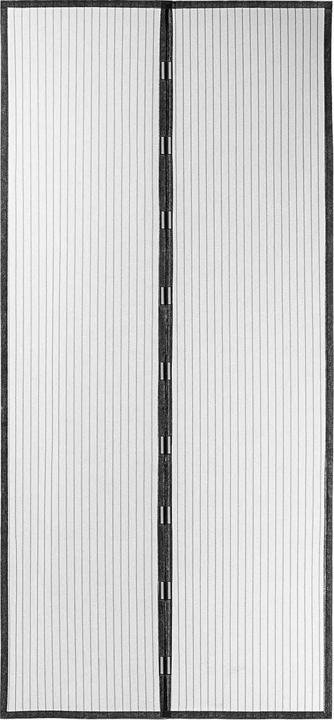 Moustiquaire magnétique 210x100 cm : stop aux mouches et moustiques 100%