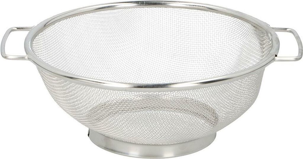 Durszlak ALPINA ze stali nierdzewnej, 20x25x8 cm Zdjęcie produktu 