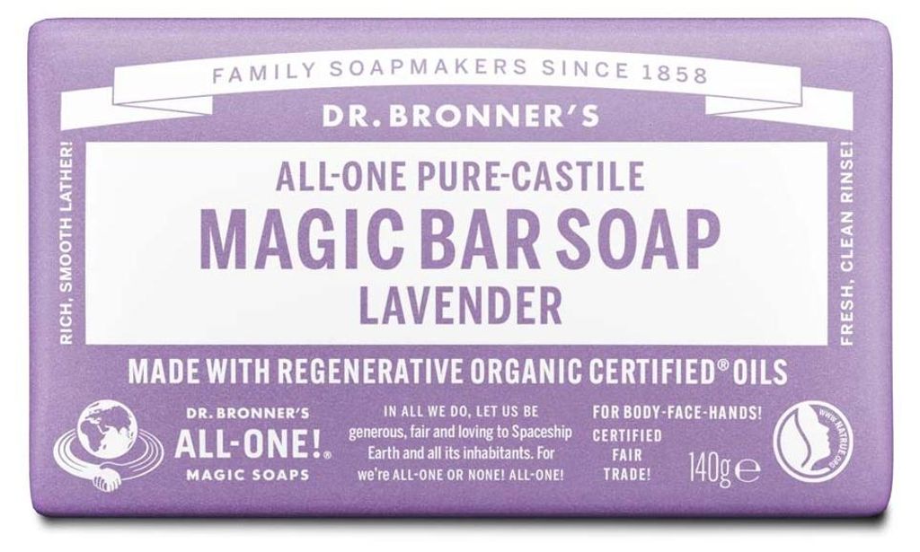 Lavendel - Stückseife All-One Magic Bar Soap 140g Produktbild 