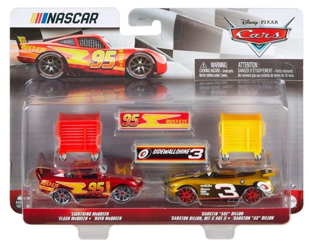 Disney Pixar Cars JDK48, Fahrzeug-Set, 3 Jahr(e), Metall, Produktbild 