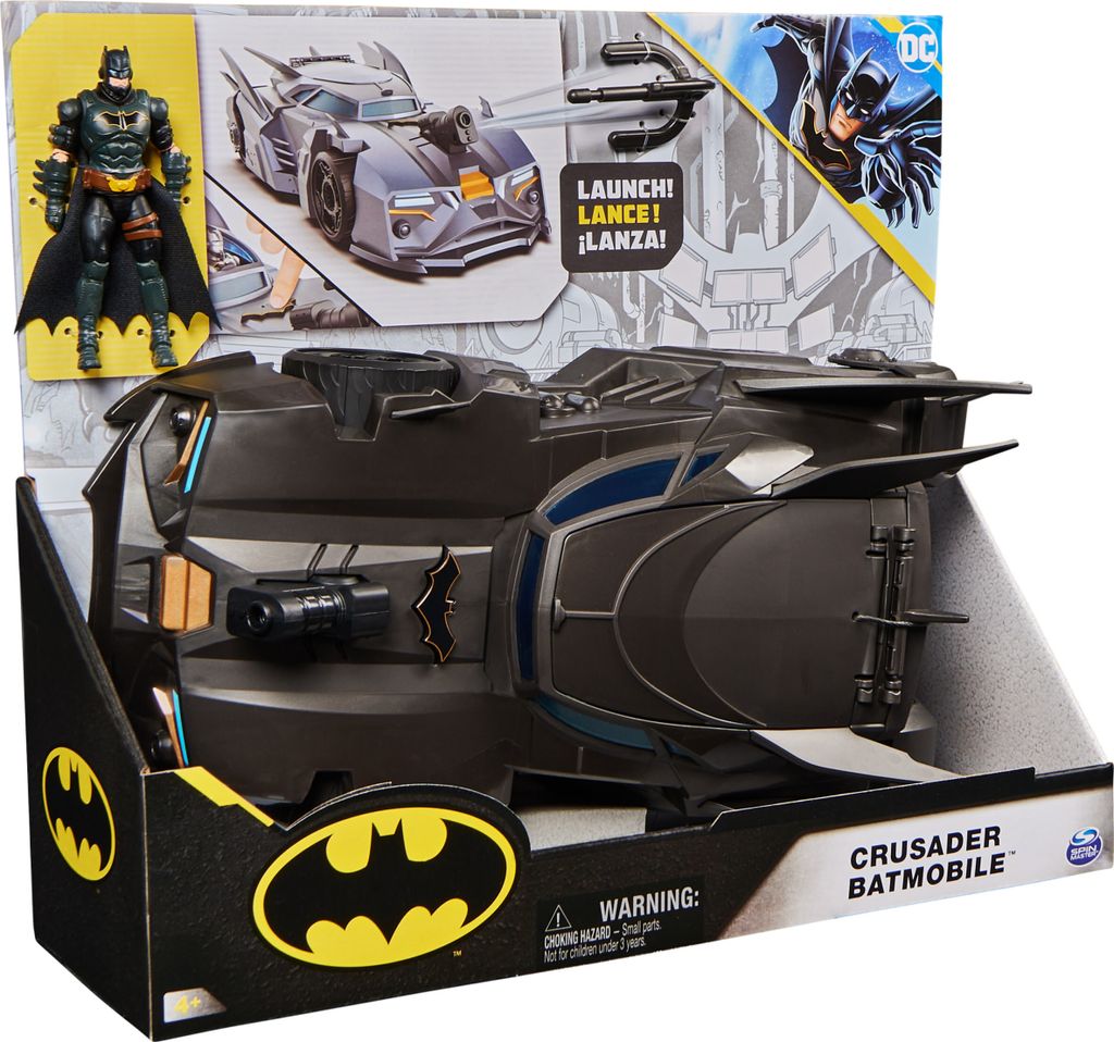 Spin Master DC Comics Batman Batmobile Figur Produktbild 