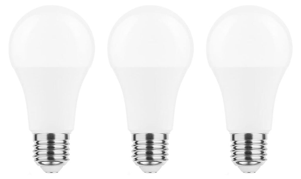 Modee E27 LED-Lampe 13 W - 1350 lm - 2700 K - Warmweiß - LED-Lampe A60 - Ersetzt 91-W-Halogenlampe - 3 Stück