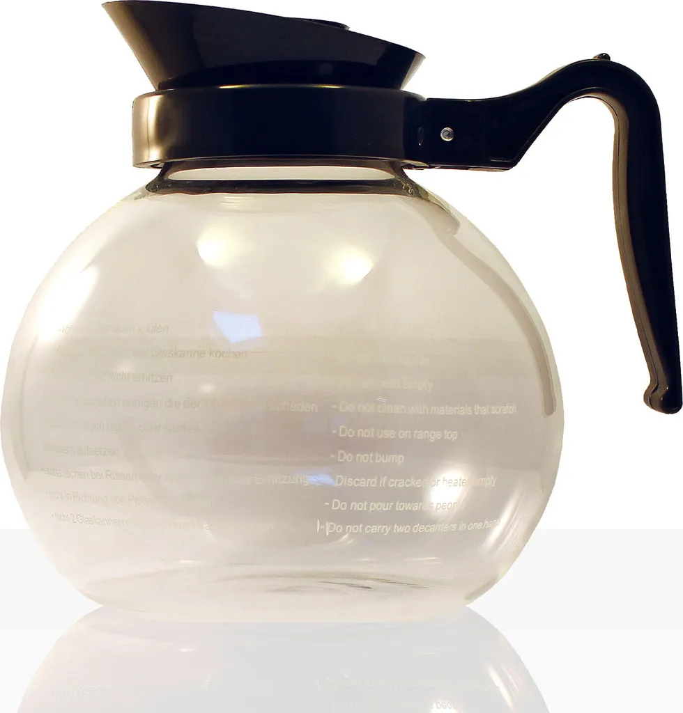 Carafe Bartscher 1,8L : Solution anti-goutte en verre pour café pro