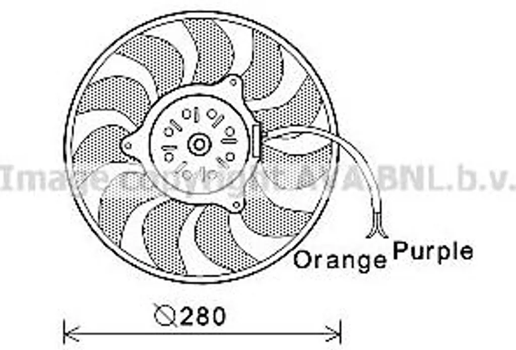 Ventilateur AVA AI7517 pour A6 4F - OE 4F0959455A de haute précision
