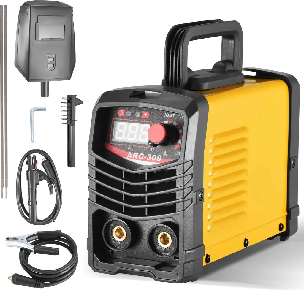 Poste à souder ARC MMA 300A Onduleur IGBT avec Écran LCD et Prise UE 220V