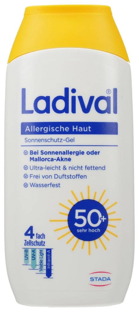 LADIVAL allergische Haut Sonnenschutz-Gel LSF 50+ 200ml PZN 19362668