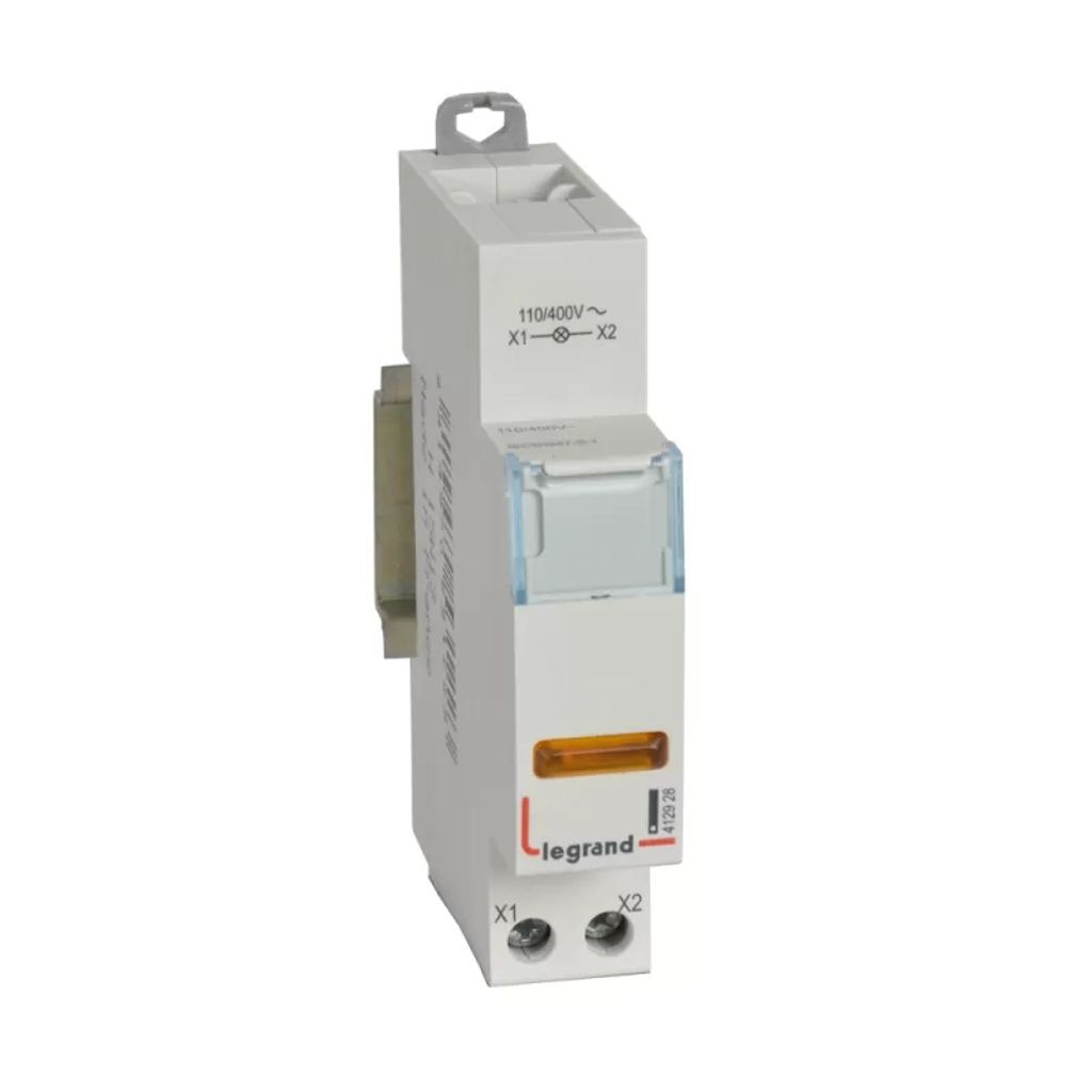 Gelbe LED-Modullampe 110/400 V L402 Legrand 412928