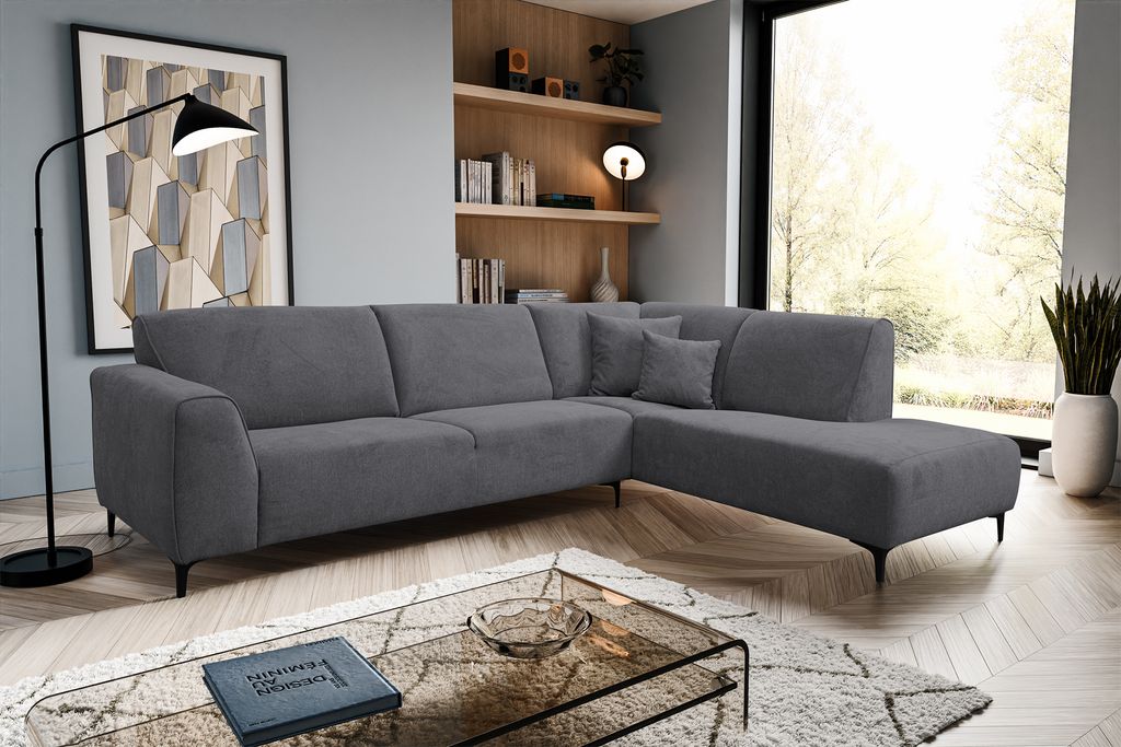 VENASI MULA Rechts Ecksofa ohne Schlaffunktion Sofa L Form Produktbild 