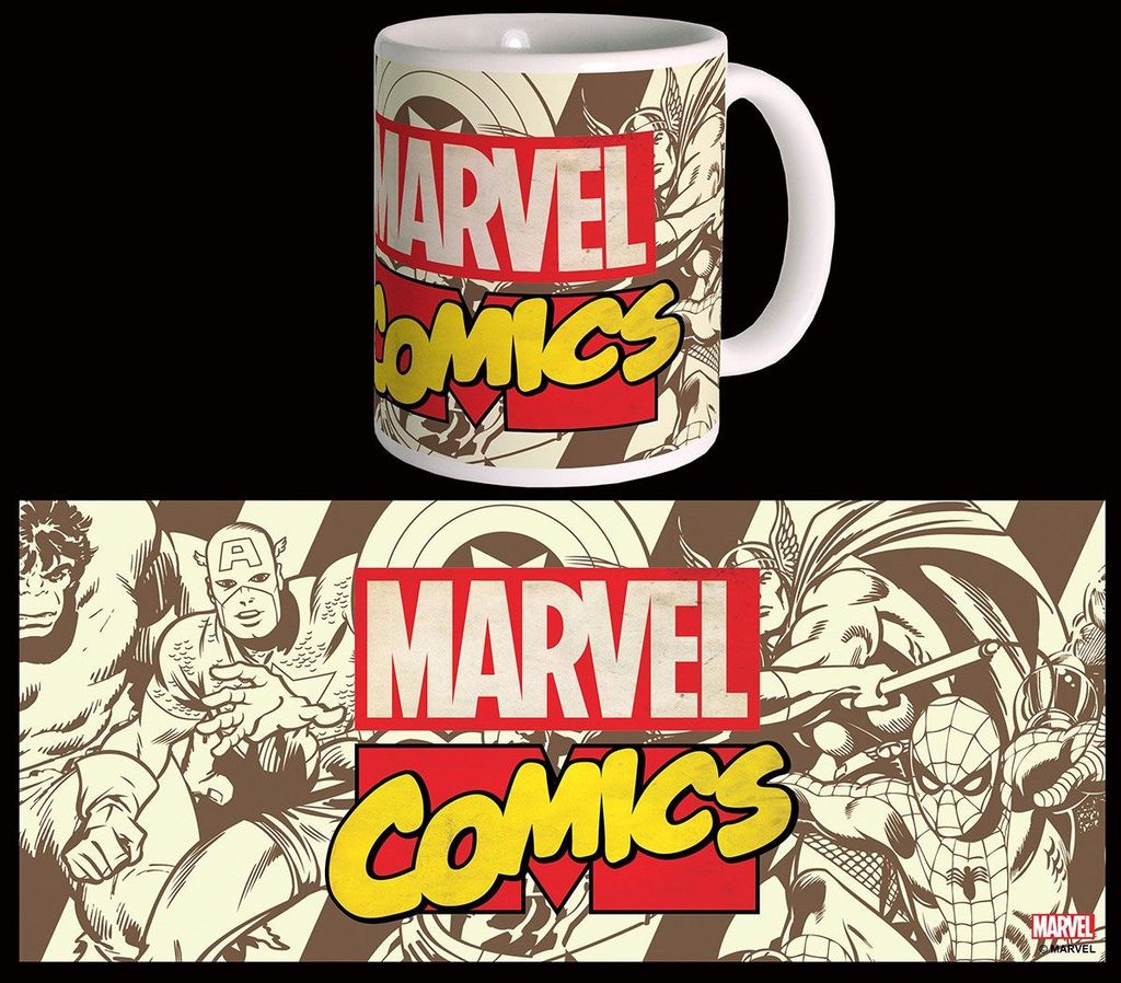 Semic Marvel Comics Tasse Retro Logo SMUG208