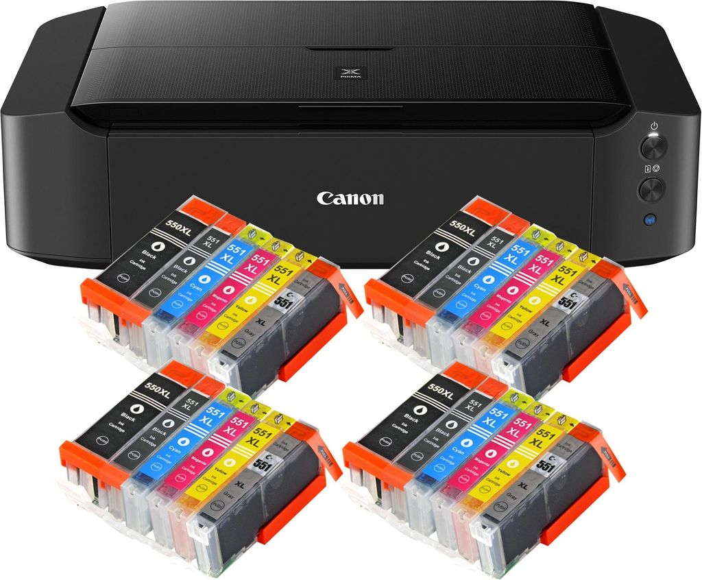 D&C 12x 551XL Cartucce d'inchiostro Compatibili con Canon 551XL