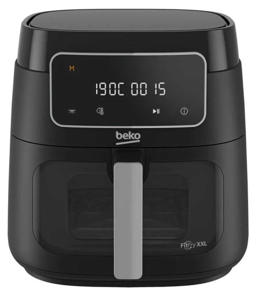 Friteuse Beko 1900W avec Cuve XXL 7.6L : Technologie de Cuisson sans Huile