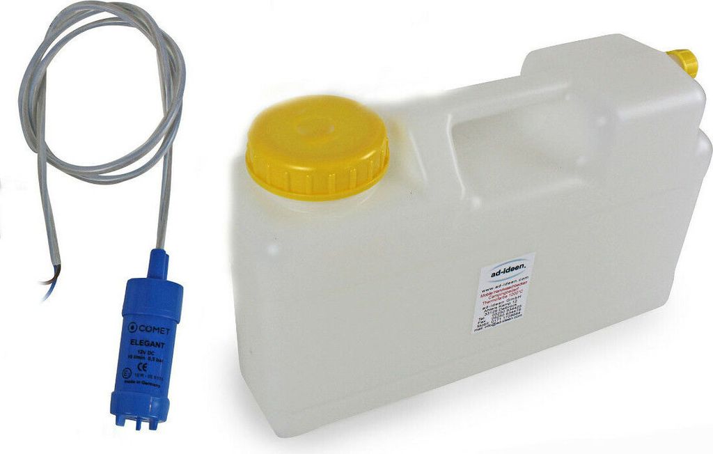 12 Liter Raumsparkanister Wasserkanister + 12V Pumpe Produktbild 