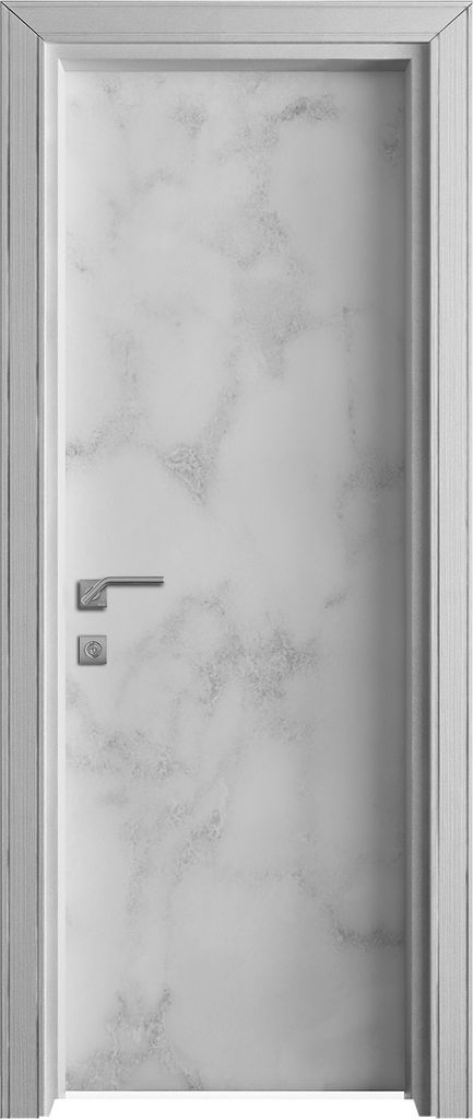 Tür Selbstklebende 70x210 cm Türfolie Türtapete Klebefolie - weiss Marmor