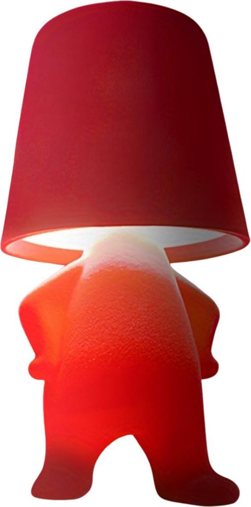 Shy Boy Tischlampe, Lampe in Form eines kleinen Mannes, LED-Schreibtischlampe, Nachtlicht, Touch-Steuerung, Plug-in-Nachttischlampe für Schlafzimm...