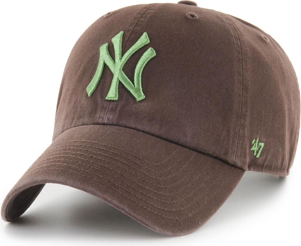 47 Brand Strapback Cap - CLEAN UP New York Yankees braun