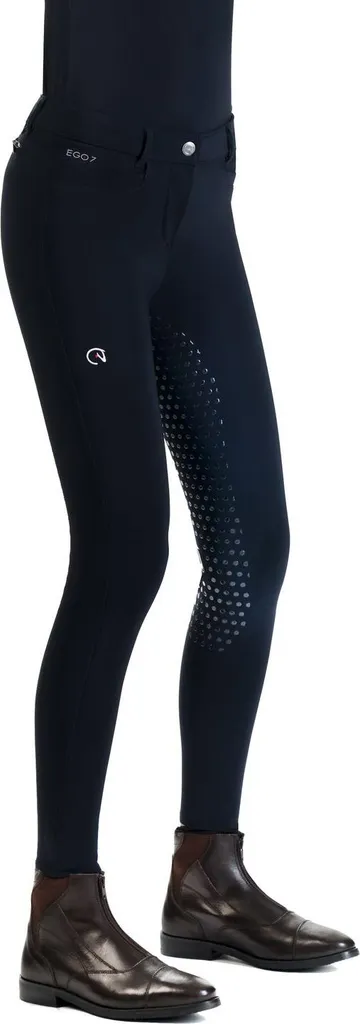 Breeches EGO 7 Dressage CA à Grip Silicone Taille Haute 42 Bleu Marine