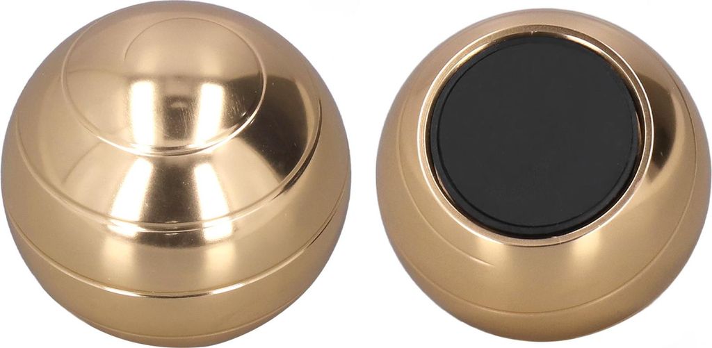 45 -mm -Durchmesser Gyroscope Ball Legierung rotierende Angstlinderung Fingerspitze Dekompression Spielzeug Luxusgold Farbe